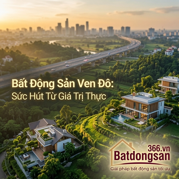 Bất Động Sản Ven Đô Hà Nội: Vì Sao Ngày Càng Được Nhà Đầu Tư Săn Đón?