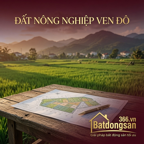 Đất Nông Nghiệp Ven Đô: Cơ Hội Chuyển Đổi Lên Thổ Cư Hay Cái Bẫy Đầu Cơ?