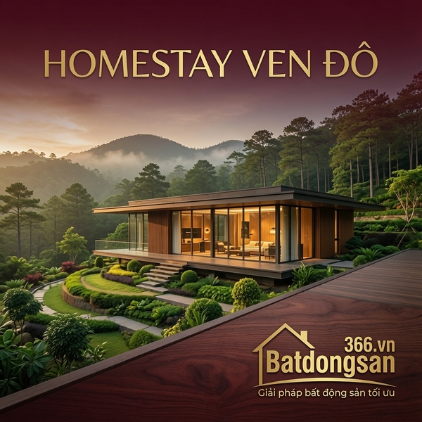 Bất Động Sản Du Lịch Ven Đô: Có Nên Đầu Tư Theo Mô Hình Homestay?