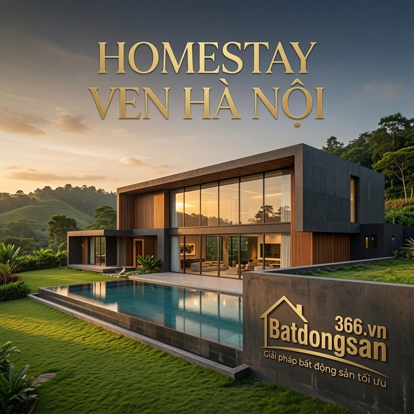 Kinh Doanh Homestay Ven Hà Nội: Cơ Hội Dòng Tiền Hay Bài Toán Vận Hành Đầy Thử Thách?