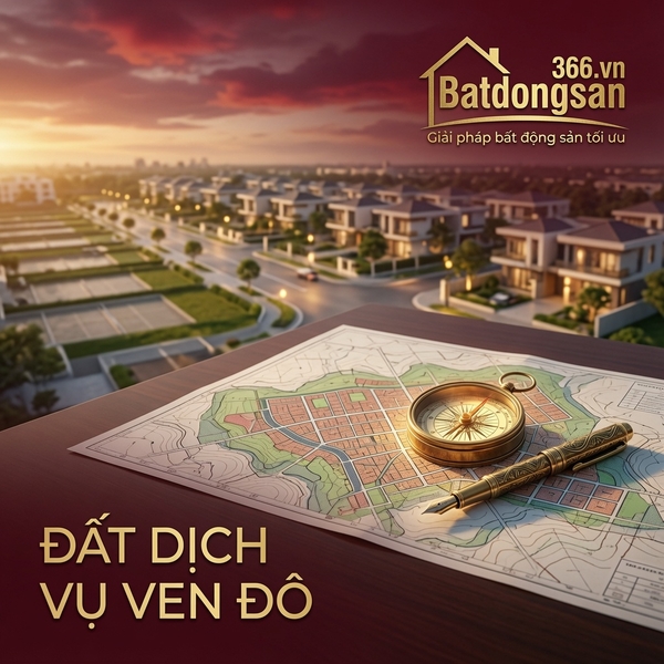 Đất Dịch Vụ Ven Đô: Cơ Hội Sinh Lời Hay Bẫy Pháp Lý Cho Nhà Đầu Tư?