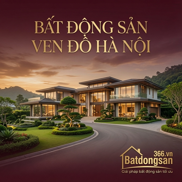 Bất Động Sản Ven Đô Hà Nội: Vì Sao Ngày Càng Thu Hút Giới Đầu Tư?