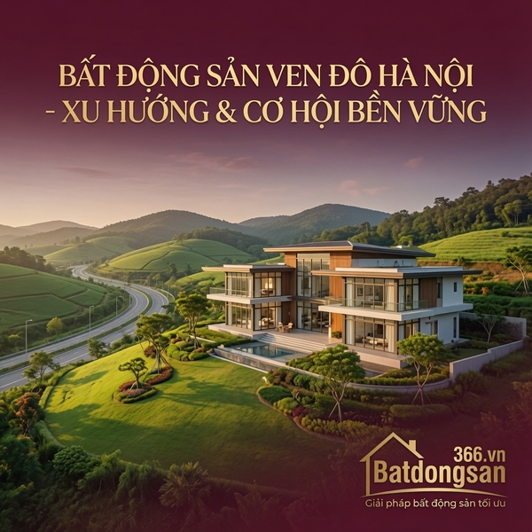 Bất Động Sản Ven Đô Hà Nội: Vì Sao Ngày Càng Được Nhà Đầu Tư Quan Tâm?