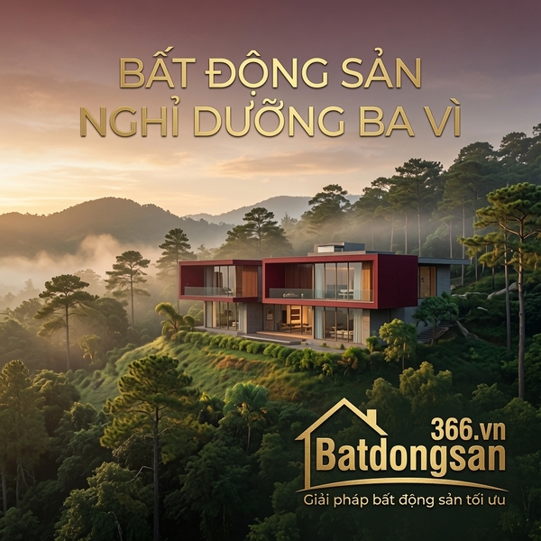 Bất Động Sản Nghỉ Dưỡng Ba Vì: Tiềm Năng Thực Tế Và Những Lưu Ý Pháp Lý Khách Quan