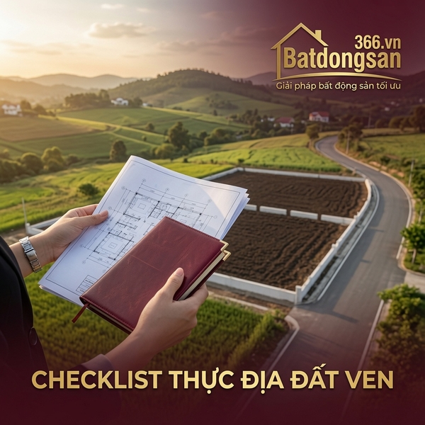 Kinh Nghiệm Thực Địa Đất Ven Đô: Checklist 60 Phút Giúp Nhà Đầu Tư Tránh Mất Tiền Oan