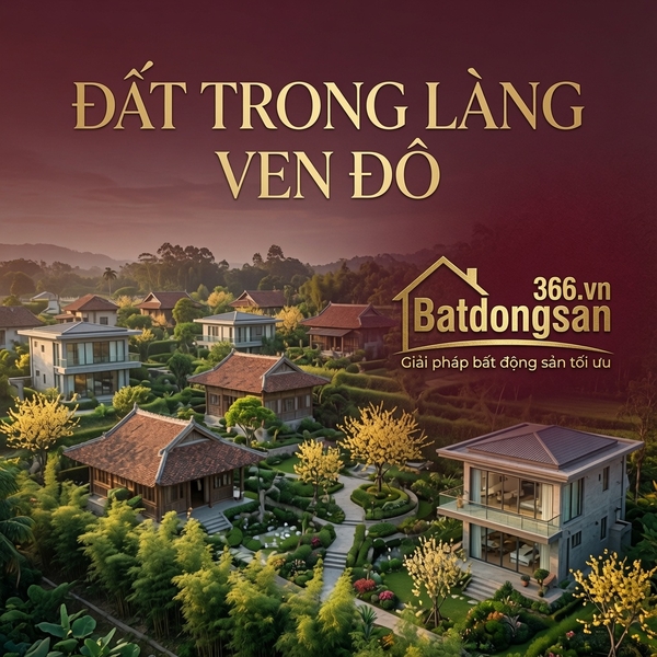 Đất Trong Làng Ven Đô: Sản Phẩm Cũ Nhưng Có Còn Hấp Dẫn?