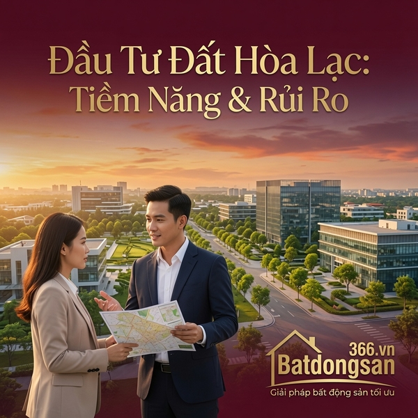 Xu Hướng Đầu Tư Đất Nền Hòa Lạc: Phân Tích Tiềm Năng Thực Tế Và 4 Rủi Ro Cần Tránh