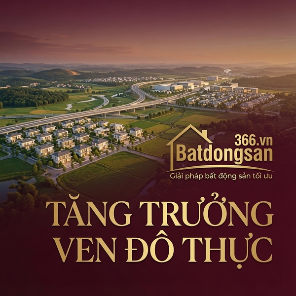 5 Tín Hiệu Cho Thấy Một Khu Vực Ven Đô Đang Tăng Trưởng Thực