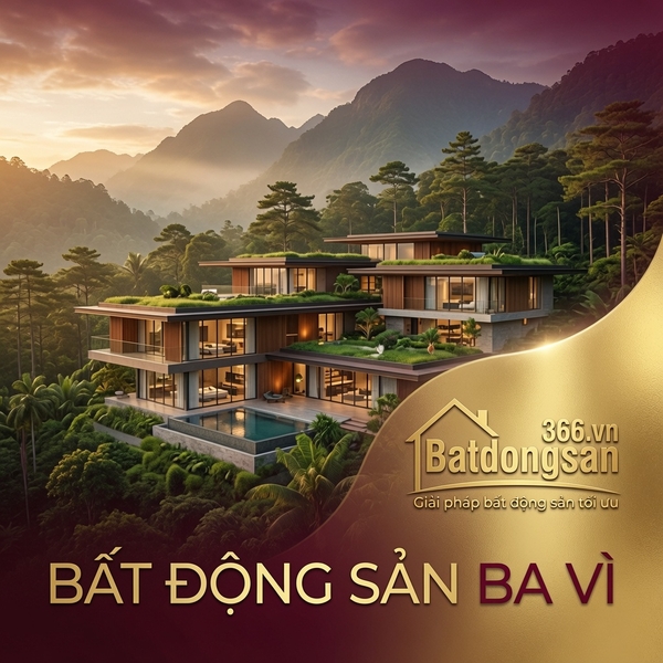 Bất Động Sản Quanh Trục Hồ Tây – Ba Vì: Kỳ Vọng Nghỉ Dưỡng Và Thực Tế Đầu Tư