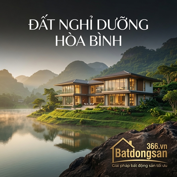 Bất Động Sản Ven Hồ, Ven Núi Hòa Bình: Bài Toán Từ Cảnh Quan Đến Tư Duy Vận Hành Thực Tế
