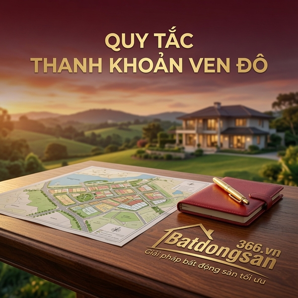 Thoát Hàng Bất Động Sản Ven Đô: Quy Tắc Chuẩn Bị Thanh Khoản Ngay Từ Lúc Mua
