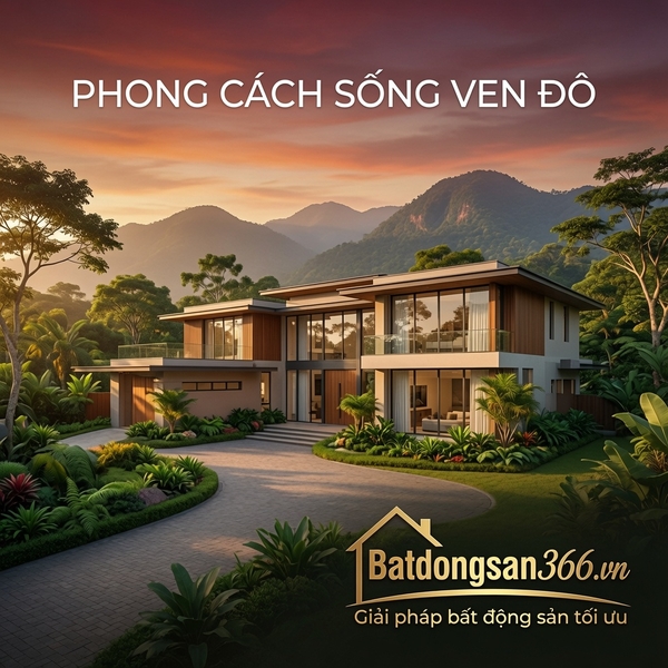 Bất Động Sản Ven Đô Và Thiết Kế Nhà Ở: Nên Chọn Đất Hay Chọn Phong Cách Sống Trước?