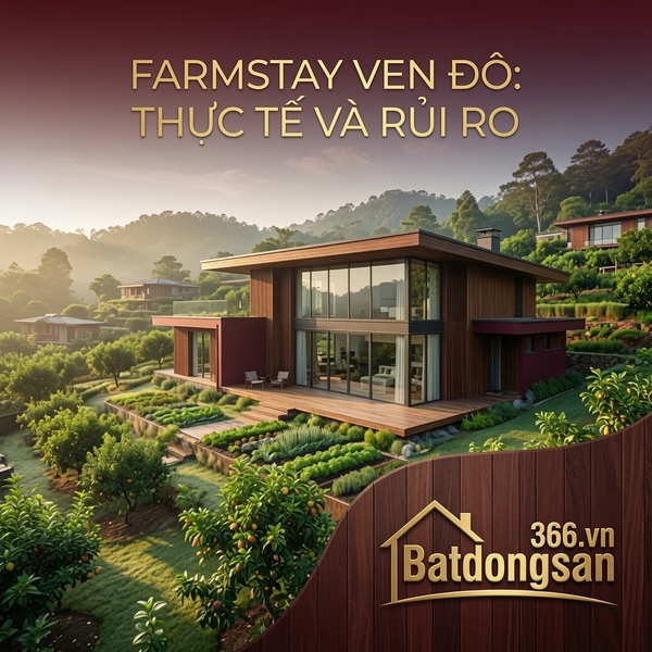 Mô Hình Farmstay Ven Hà Nội: Tiềm Năng Thực Tế Và Những Rủi Ro Pháp Lý Cần Biết