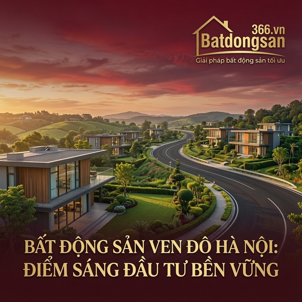 Bất Động Sản Ven Đô Hà Nội: Vì Sao Ngày Càng Được Nhà Đầu Tư Quan Tâm?