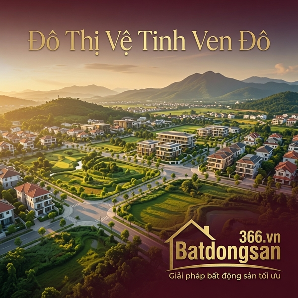 Bất Động Sản Ven Đô Và Đô Thị Vệ Tinh: Hiểu Đúng Bản Chất Để Tránh Bẫy Kỳ Vọng