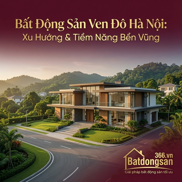 Bất Động Sản Ven Đô Hà Nội: Vì Sao Ngày Càng Được Nhà Đầu Tư Quan Tâm?