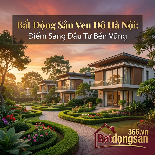 Bất Động Sản Ven Đô Hà Nội: Vì Sao Ngày Càng Được Nhà Đầu Tư Quan Tâm?