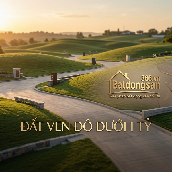 Bất Động Sản Ven Đô Dưới 1 Tỷ: Cơ Hội, Rủi Ro Và Kinh Nghiệm Chọn Đất Vừa Túi Tiền