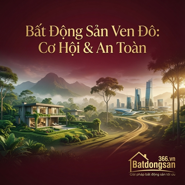 Bất Động Sản Ven Đô Hà Nội: Cơ Hội Bền Vững Và Cẩm Nang Đầu Tư An Toàn