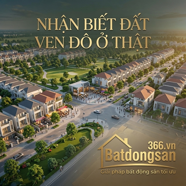 Làm Thế Nào Để Nhận Biết Một Khu Vực Ven Đô Đang Có Nhu Cầu Ở Thật?