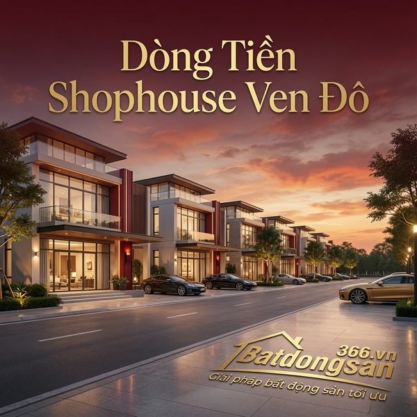 Shophouse Ven Đô: Có Phải Cứ Sở Hữu Mặt Tiền Là Kinh Doanh Tốt?