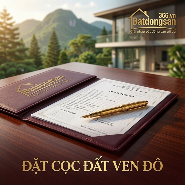 Đặt Cọc Mua Đất Ven Đô: Những Điều Khoản Vàng Tránh Mất Trắng Tiền Cọc
