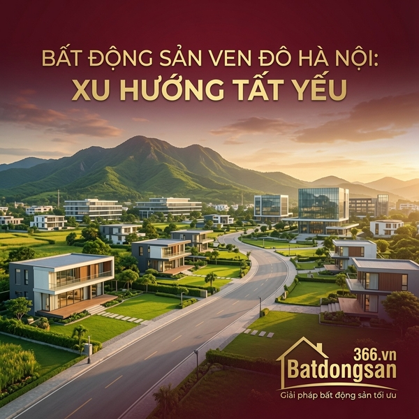 Bất Động Sản Ven Đô Hà Nội: Vì Sao Ngày Càng Hút Dòng Tiền Đầu Tư?