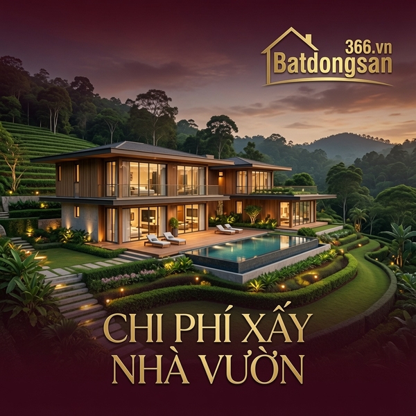 Chi Phí Xây Nhà Vườn Ven Đô: Đừng Chỉ Tính Tiền Mua Đất