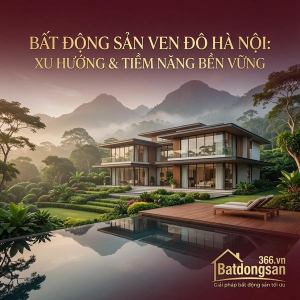 BĐS Ven Đô Hà Nội: Vì Sao Ngày Càng Được Nhà Đầu Tư Quan Tâm?