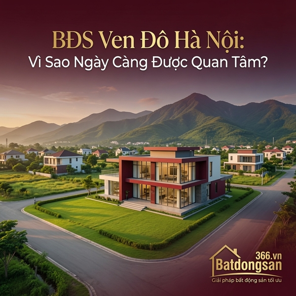 Bất Động Sản Ven Đô Hà Nội: Vì Sao Ngày Càng Hút Dòng Tiền Đầu Tư?