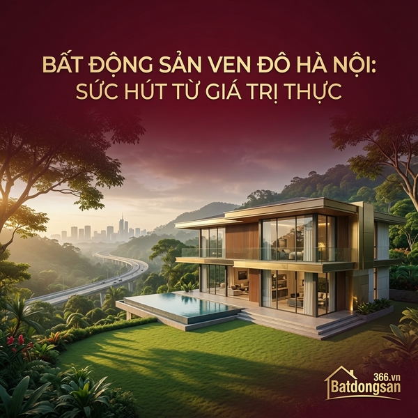 Bất Động Sản Ven Đô Hà Nội: Vì Sao Ngày Càng Được Nhà Đầu Tư Quan Tâm?
