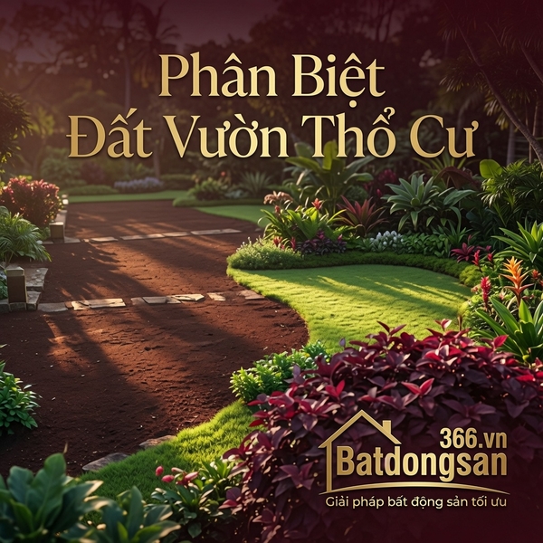Đất Thổ Cư Ven Đô Và Đất Vườn: Khác Biệt Pháp Lý Và Kinh Nghiệm Đầu Tư Thực Tế