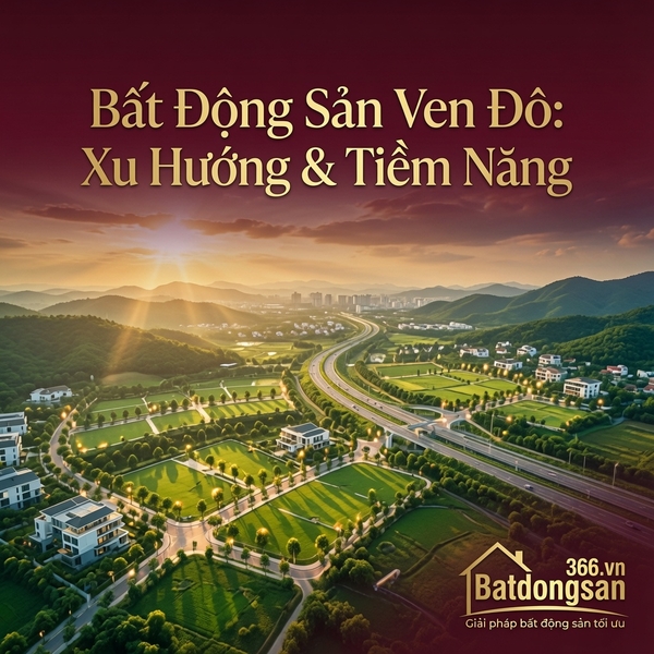 Bất Động Sản Ven Đô Hà Nội: Vì Sao Ngày Càng Được Nhà Đầu Tư Quan Tâm?