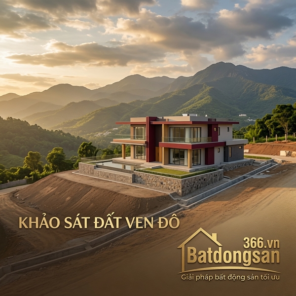 Bất Động Sản Ven Đô Mùa Mưa Lũ: Kinh Nghiệm Vàng Khảo Sát Chống Ngập Trước Khi Mua Đất