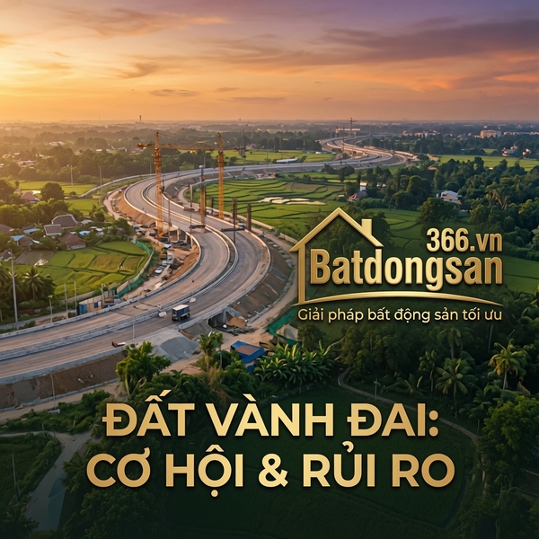 Đất Gần Đường Vành Đai: Lực Đẩy Hạ Tầng Thực Tế Hay Rủi Ro Từ Kỳ Vọng Quá Mức?