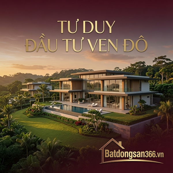 Bất Động Sản Ven Đô Trên 5 Tỷ: Người Mua Cần Thay Đổi Tư Duy Đầu Tư Như Thế Nào?