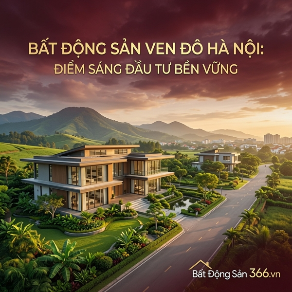 Bất Động Sản Ven Đô Hà Nội: Vì Sao Ngày Càng Được Nhà Đầu Tư Quan Tâm?