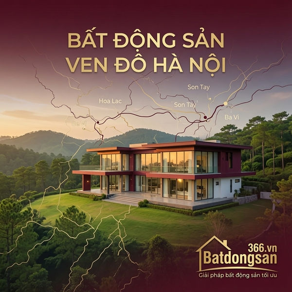 Bất Động Sản Ven Đô Hà Nội: Phân Tích Cơ Hội, Rủi Ro Và Bản Đồ Tọa Độ Vàng Cho Nhà Đầu Tư