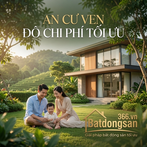 Bất Động Sản Ven Đô Và Nhu Cầu An Cư Của Gia Đình Trẻ: Lựa Chọn Thực Tế Hay Xu Hướng Nhất Thời?