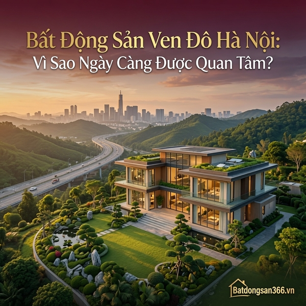 Bất Động Sản Ven Đô Hà Nội: Vì Sao Ngày Càng Được Nhà Đầu Tư Quan Tâm?
