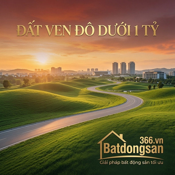 Đầu Tư Bất Động Sản Ven Đô Dưới 1 Tỷ: Có Còn Cơ Hội Và Công Thức Phân Bổ Vốn An Toàn