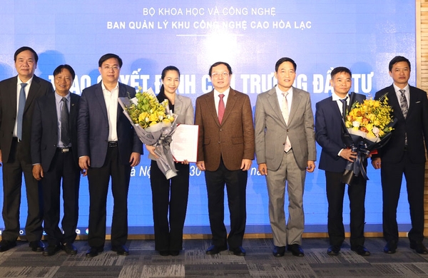 Khu Công nghệ cao Hòa Lạc tiếp tục thu hút các dự án đầu tư quy mô lớn