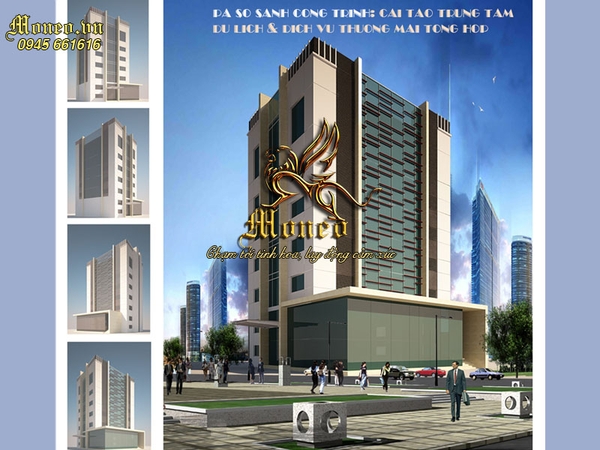 thiết kế trung tâm thương mại đẹp