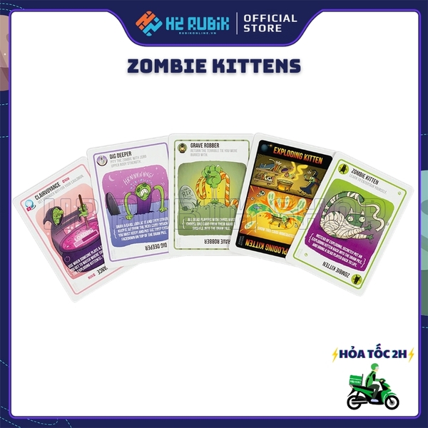 Zombie Kittens - Bài Mèo Nổ phiên bản zombie chất lượng cao bài đẹp ...
