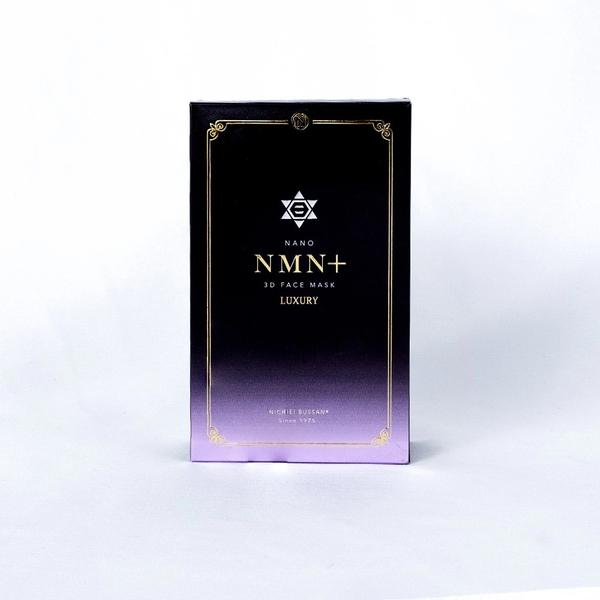 MẶT NẠ NICHIEI BUSSAN NANO NMN 3D FACE MASK LUXURY - 8 MIẾNG