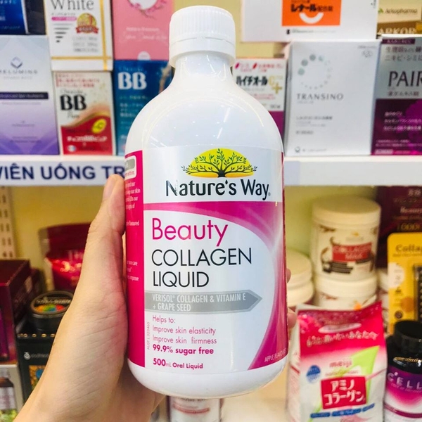 COLLAGEN NATURE'S WAY BEAUTY COLLAGEN LIQUID DẠNG NƯỚC - 500ML