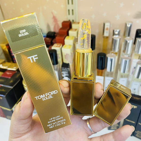 SON DƯỠNG TOM FORD 24K GOLD Z09 SOLEIL LIP BLUSH MÀU HỒNG PHẤN | Hàng Xách  Tay Giá Tốt HeaStore