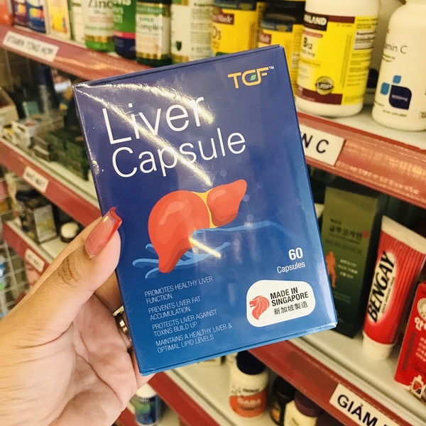 VIÊN UỐNG BỔ GAN LIVER CAPSULE - 60 VIÊN