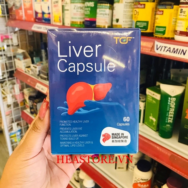 VIÊN UỐNG BỔ GAN LIVER CAPSULE - 60 VIÊN
