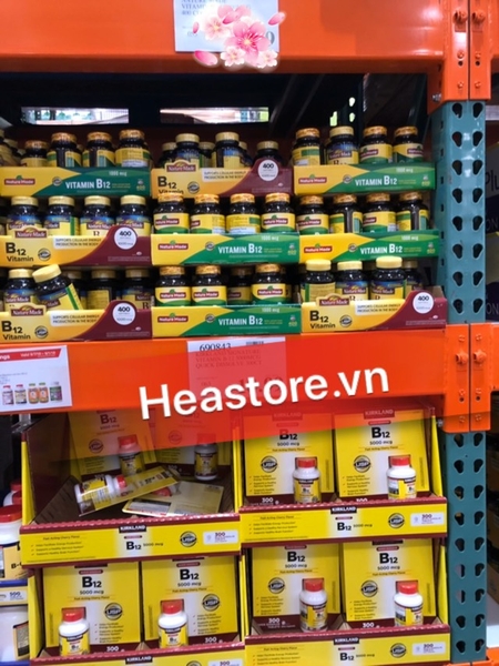 VIÊN UỐNG NATURE MADE VITAMIN B12 1000 MCG HỘP 400 VIÊN